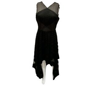 BCBG MAXAZRIA Black Sleeveless Dress